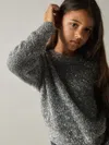 Reiss Silver 4-9 Yrs Tinsel-yarn Jumper