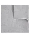 Reiss Siracusa Linen Pocket Square In Gray