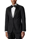 Reiss Sitra Jacquard Tailored Fit Tuxedo Jacket In Animal Print