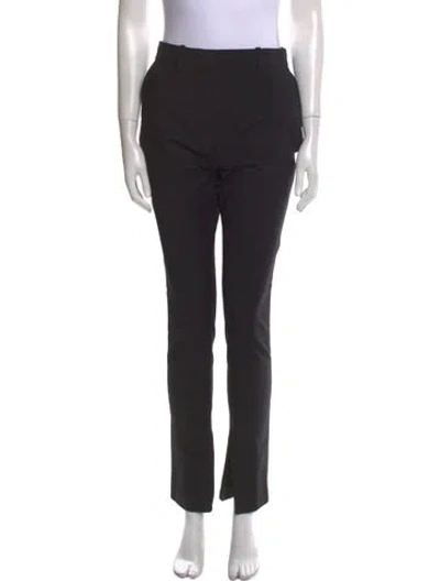 Pre-owned Reiss Skinny Leg Pants In Black