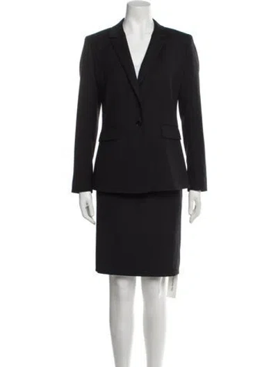 Pre-owned Reiss Skirt Suit In Black