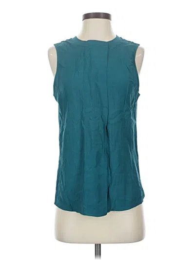 Pre-owned Reiss Sleeveless Blouse In Blue