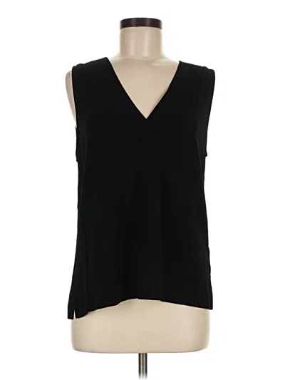 Pre-owned Reiss Sleeveless T-shirt In Black
