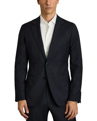 REISS SLIM FIT HATCH TEXTURED BLAZER