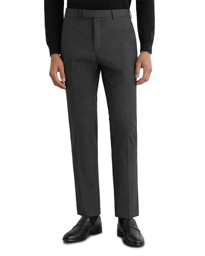 Reiss Slim Fit Prince Of Wales Check Suit Pants In Gray