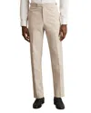 Reiss Slim Fit Seersucker Mixer Trousers In Neutral