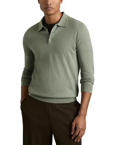 Reiss Trafford Regular Fit Wool Sweater In Herb Green