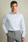 Reiss Soft Blue Regular Fit Shirt In Soft Blue