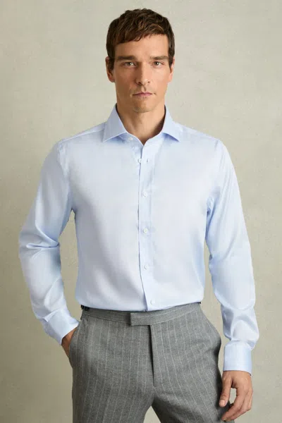 Reiss Soft Blue Regular Fit Shirt