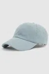 Reiss Soft Blue Corduroy Baseball Cap