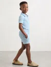 Reiss Soft Blue Shorts In Blue