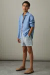 Reiss 10 Years In Soft Blue/white