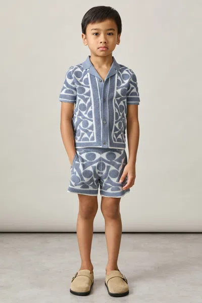 Reiss 4 Years In Soft Blue/white
