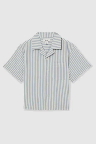 Reiss Kids' 14 Years In Soft Blue/white