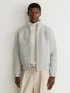 Reiss Soft Grey Jacket In Multi