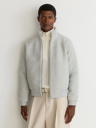 Reiss Soft Grey Jacket In Multi