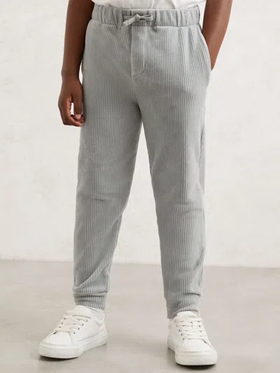 Reiss Soft Grey Joggers In Gray