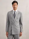 Reiss Soft Grey Suit Jacket In Gray