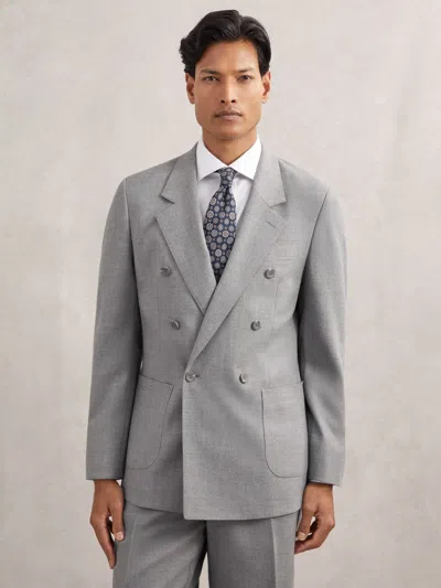 Reiss Soft Grey Suit Jacket In Gray