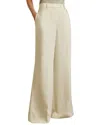 Reiss Solene Occasion Split Wide Leg Pant In Neutral