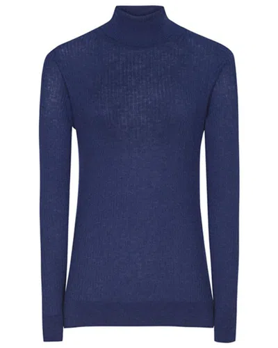 Reiss Sophie Wool & Alpaca-blend Sweater In Blue