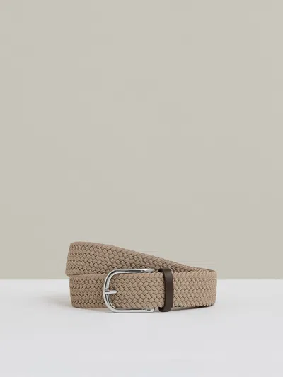 Reiss Stone Belt In Gray
