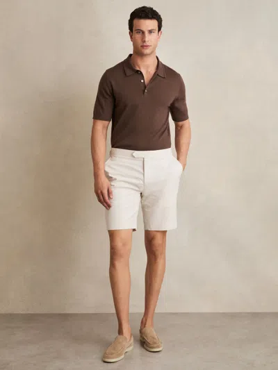 Reiss Sketch Formal Side Adjuster 9.1 Shorts In White