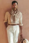 Reiss Regular Fit Twin Chest Pocket Linen Shirt