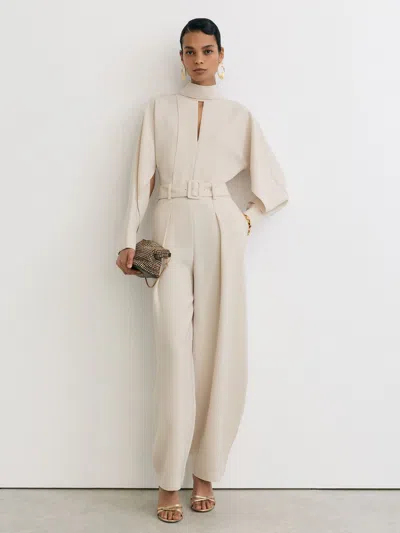 Reiss Stone Neutral Jumpsuit
