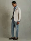 Reiss Men's Cream Single Breasted Blazer