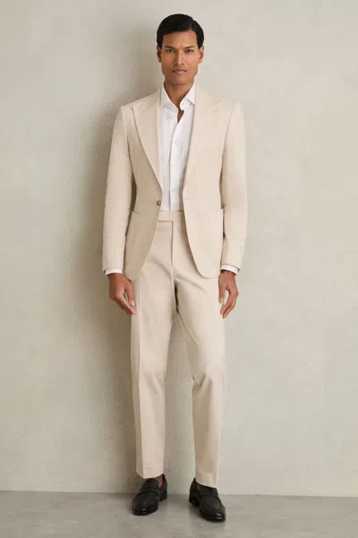 Reiss Stone Slim-fit Single-breasted Suit Blazer