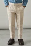 Reiss Stone Slim-fit Trousers With Wool