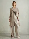 Reiss Stone Louis Wool-blend Coat