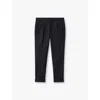 Reiss Navy  Stretch Recycled Polyester-blend Trou In Navy