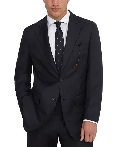 Reiss Success Single Breasted Wool Blazer In Black
