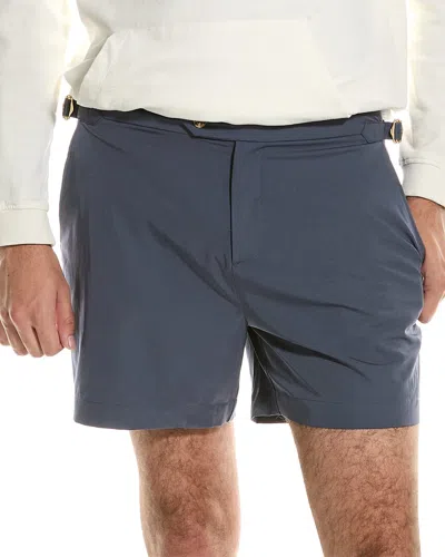 Reiss Sun Side Adjuster Swim Short In Blue