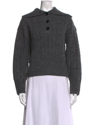 Pre-owned Reiss Sweater W/ Tags In Grey