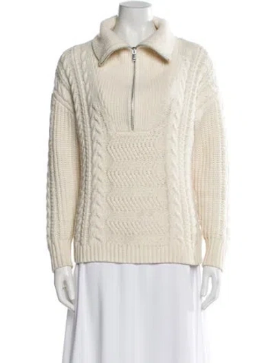 Pre-owned Reiss Sweater In White