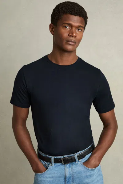 REISS T-SHIRT MIT RUNDHALSAUSSCHNITT