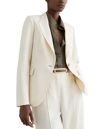 Reiss Tailored Blazer In White