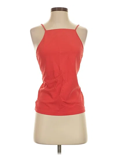 Pre-owned Reiss Tank Top Red Halter Neckline Tops