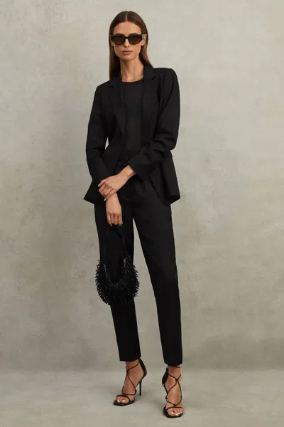 Reiss Tapered-hose In Slim Fit In Black