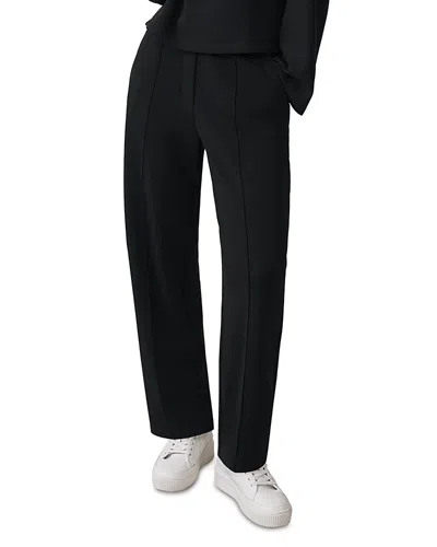 Reiss Tapered Jogger Pants In Black