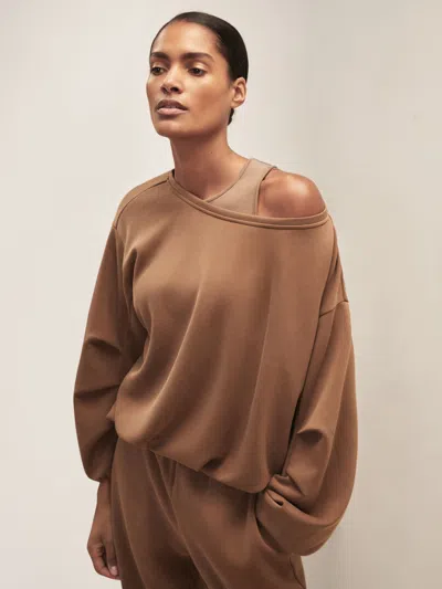 Reiss Taupe Brown Sweatshirt