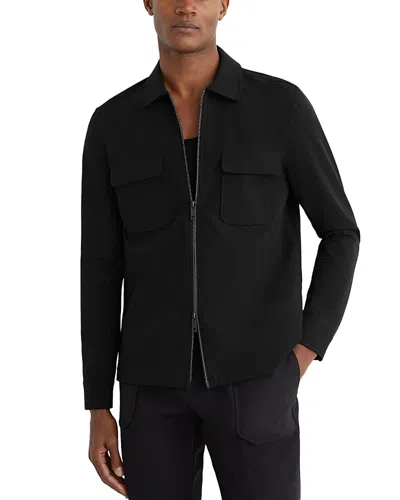 REISS TECHNICAL ZIP OVERSHIRT