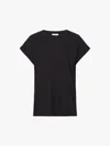 Reiss Womens Tereza Cotton-jersey Crew Neck T-shirt In Navy Blue