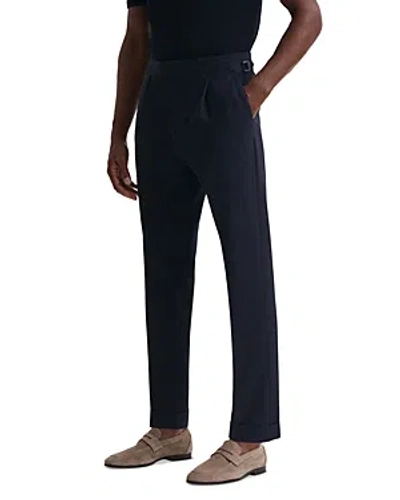 Reiss Thom Tapered Pants In Black