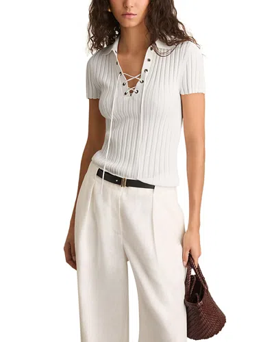 Reiss Tie Neck Top