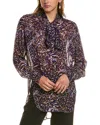 Reiss Tora Top In Blue