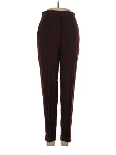 Pre-owned Reiss Track Pants In Burgundy
